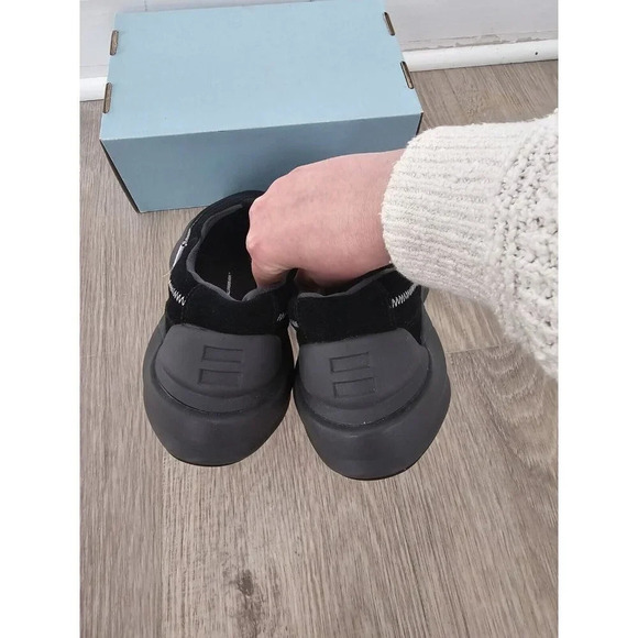 Toms Krost Alpargata Gamma Black Slip On Collab Comfort Support Suede Shoes 6.5 - Picture 7 of 9